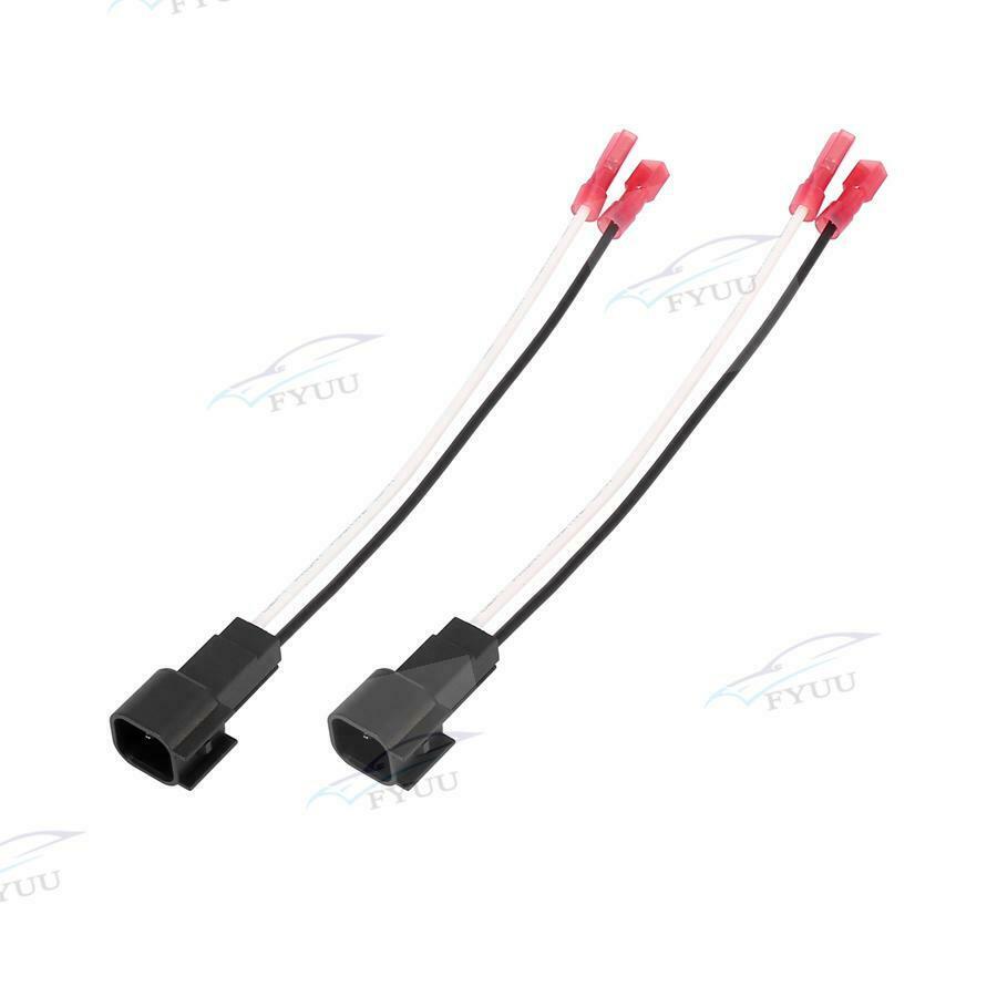 4x Front-Rear Door Speaker Harness Adapters Accessories for 1999-2014 Ford F-150
