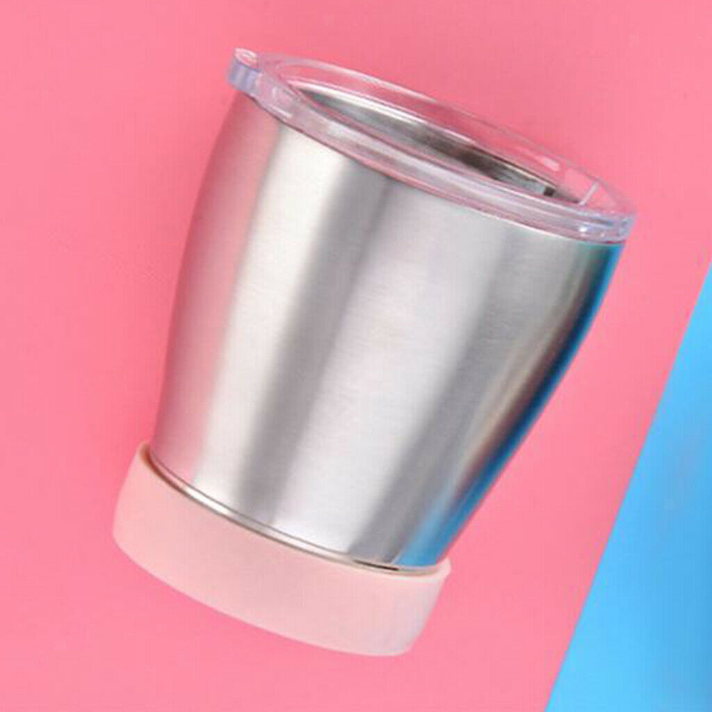 2 Pieces Colorful Kids Cupï¼Œ300ML,Insulated Tumbler with Lid, Double Wall