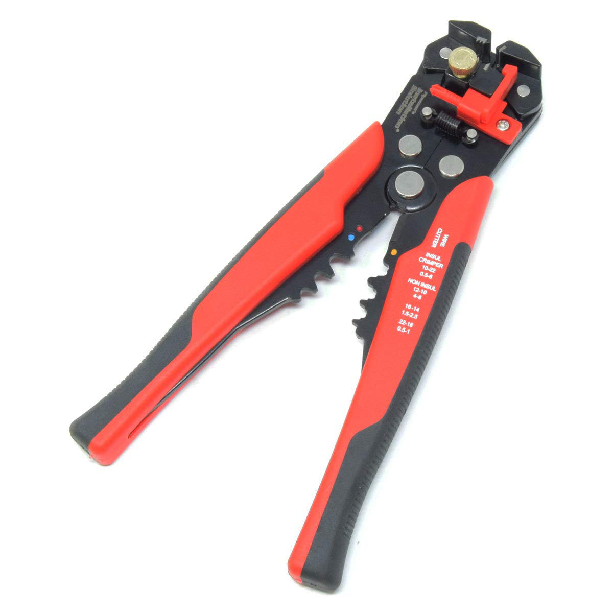 Awg Multifunctional Stranded Wire Self-Adjusting Stripper-3 In 1 10-24