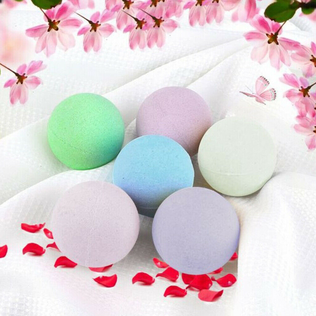 12 Pieces Women Scented Bubble Bath Salt Essential Balls Set Kit
