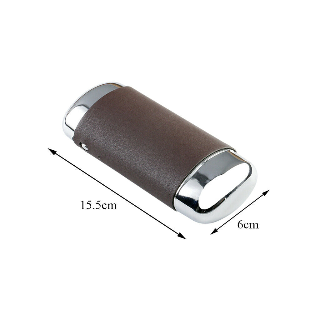 Glasses case, safety glasses, sunglasses holder, coffee brown