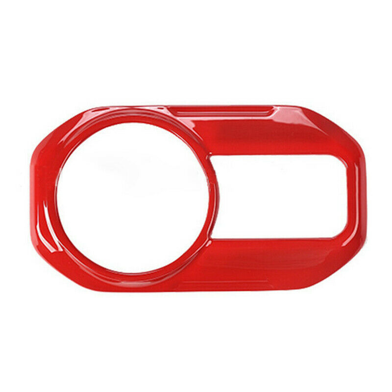 For Jeep Wrangler JL 18+ Gladiator JT 20+ Headlight Switch Button Cover Trim Red