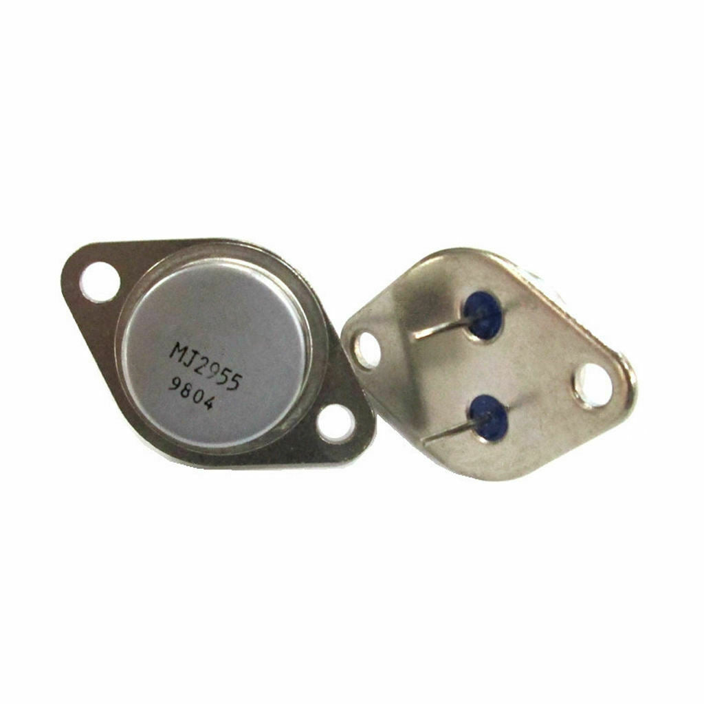 2 pieces 2N2955 PNP Power Transistor Assortment 100V 15A 110W TO-3