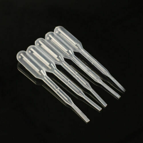 50pcs 0.5ml Graduated Pipettes Dropper Polyethylene Pipe for Experiment Medical