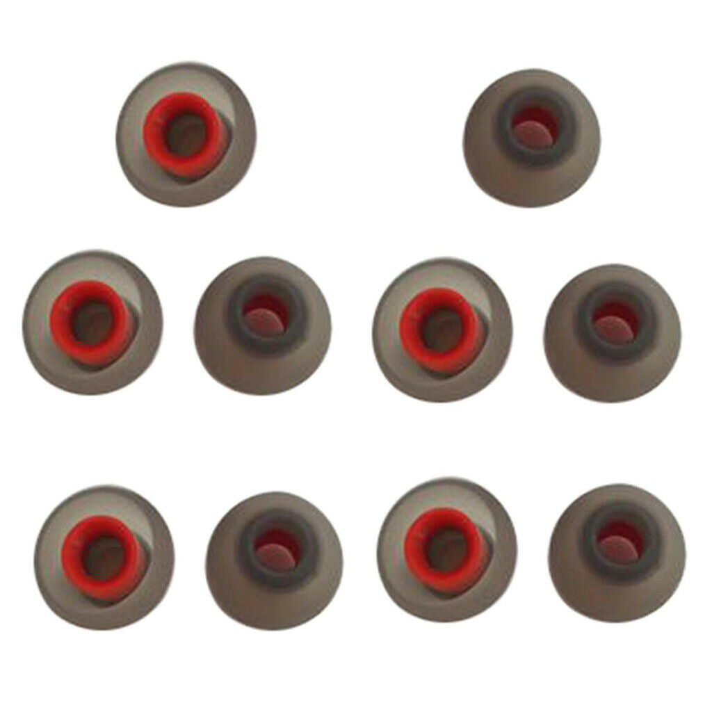 10pcs Headphone Earbuds Earplugs Cover Replacement with 4.5mm Inner Diameter