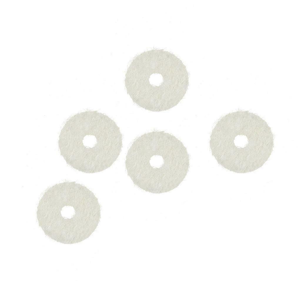 Pack of 90 White Piano Felt Balance Rail Punchings - Keyboard Washers