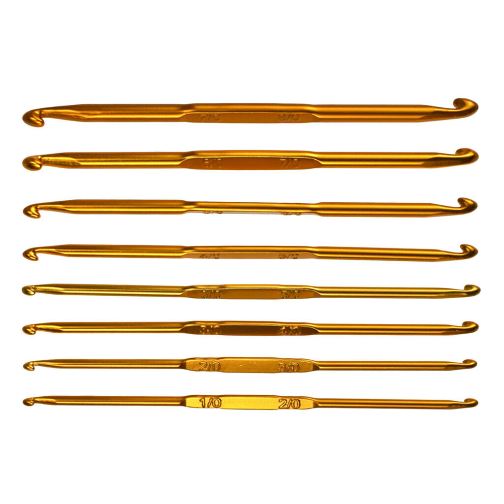 8Pcs Crochet Hooks Crochet Needle for DIY Knitting Blankets Weave Craft