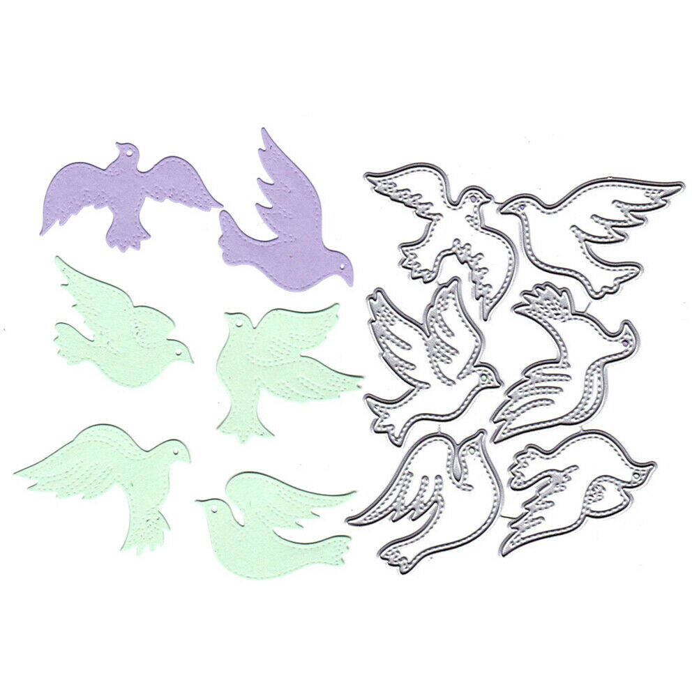 Pigeon Metal Cutting Dies Stencil Scrapbooking Album Paper Card Craft Decor BDA