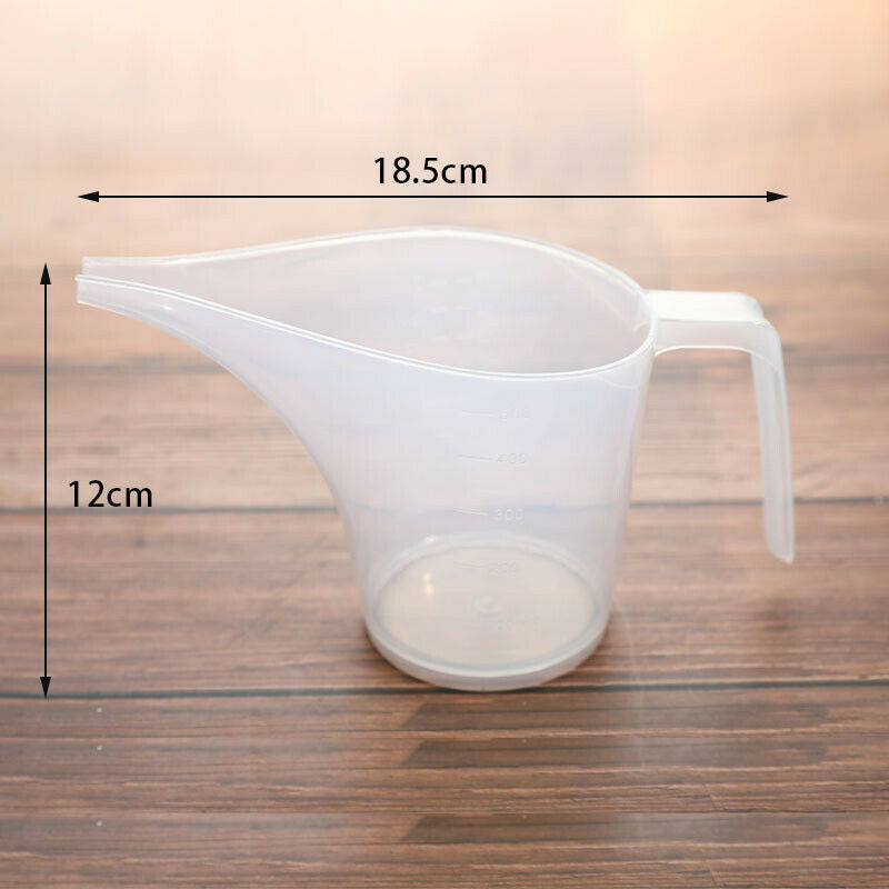 500ml Tip Mouth Measuring Jug Plastic Graduated Cup Liquid Measure Cup ContaFCA