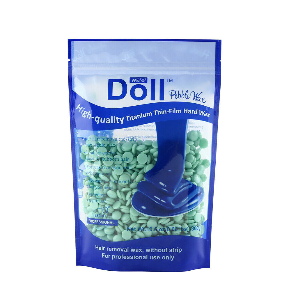 300g Natural Hot Film Hard Wax Beans Hair Removal Beads Tea Tree