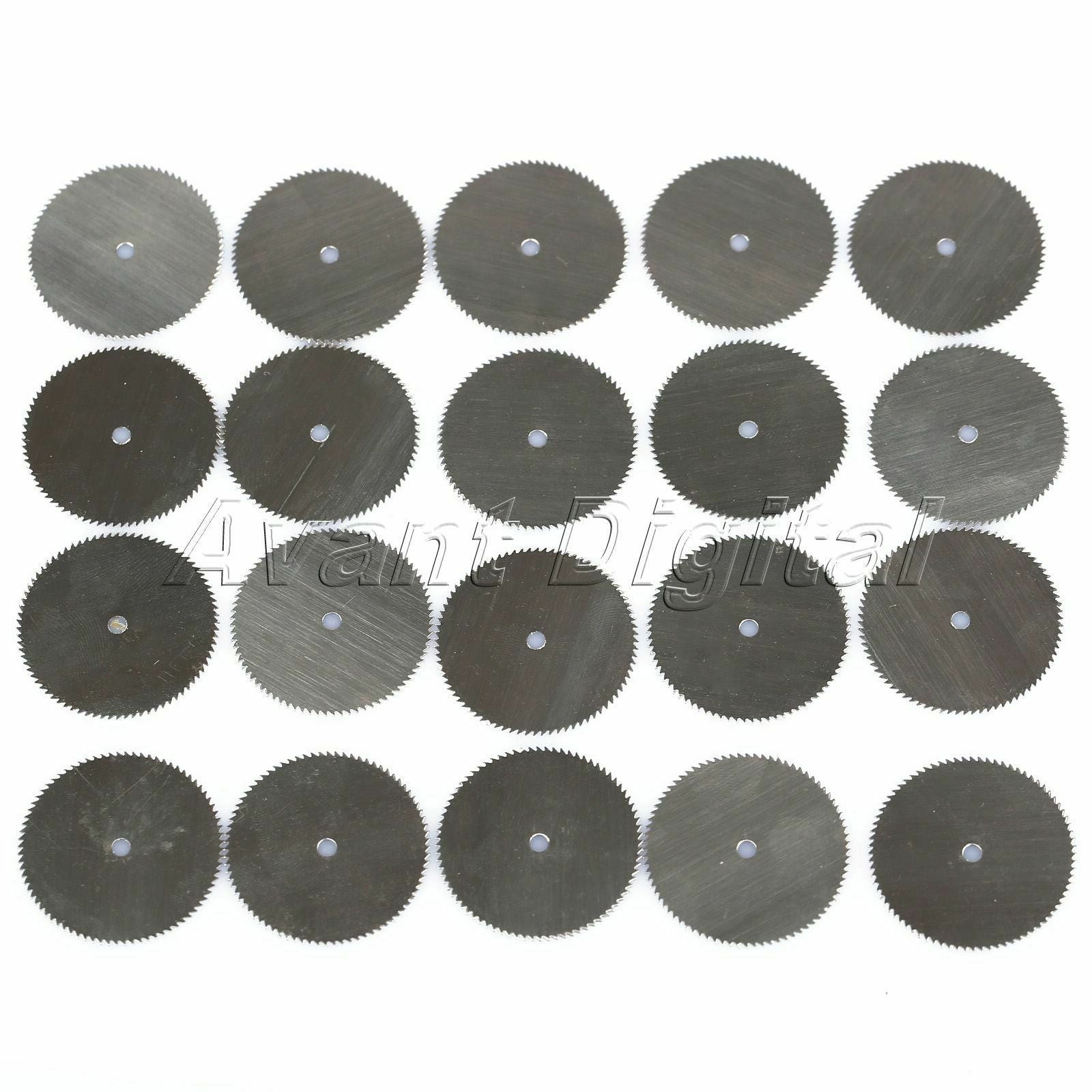 20pcs 25mm Steel Cutting Off Wood Saw Wheel Blade Discs for Power Rotary Tools
