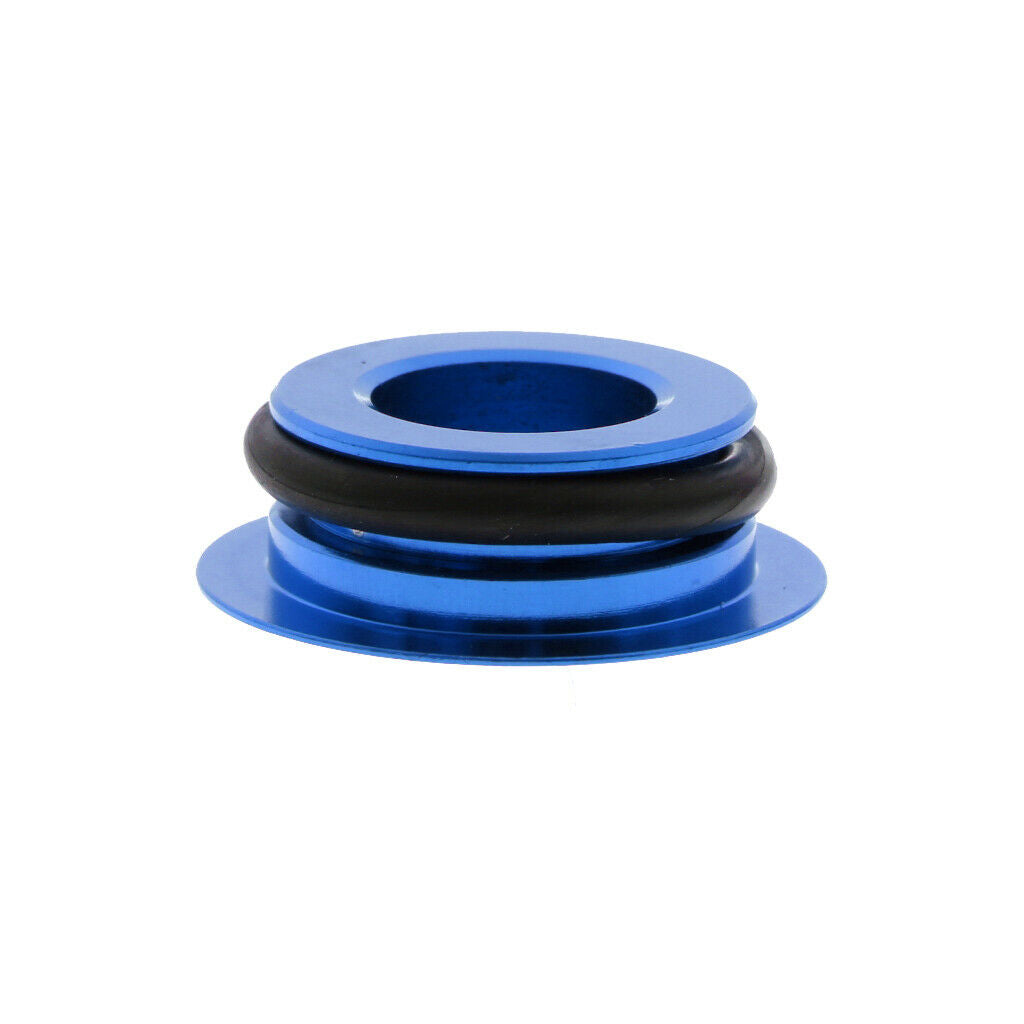 Alloy Bike Crank Cap Bicycle Cranksets Cover Fixing Bolt Dustproof  blue
