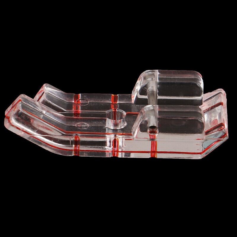 1PcsCenter Line PresserFoot for Multifunction Sewing Machines Plastic Lin.l8