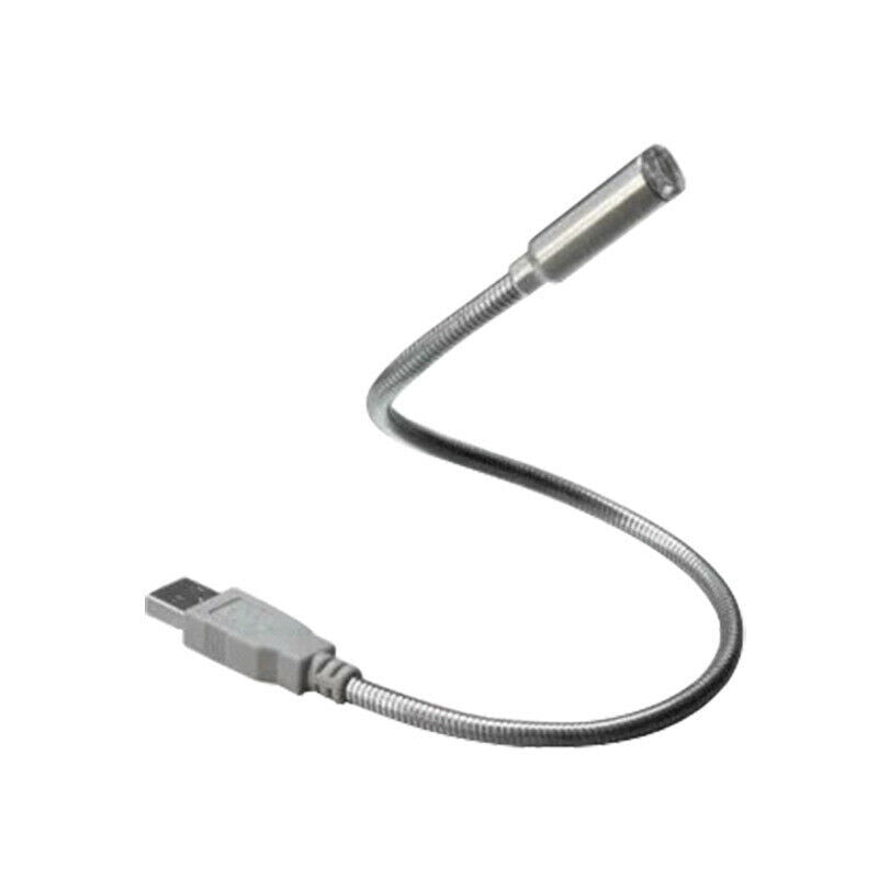 USB Flexible Light Keyboard Lamp Rechargeable Adjustable Hose Night Illum.l8