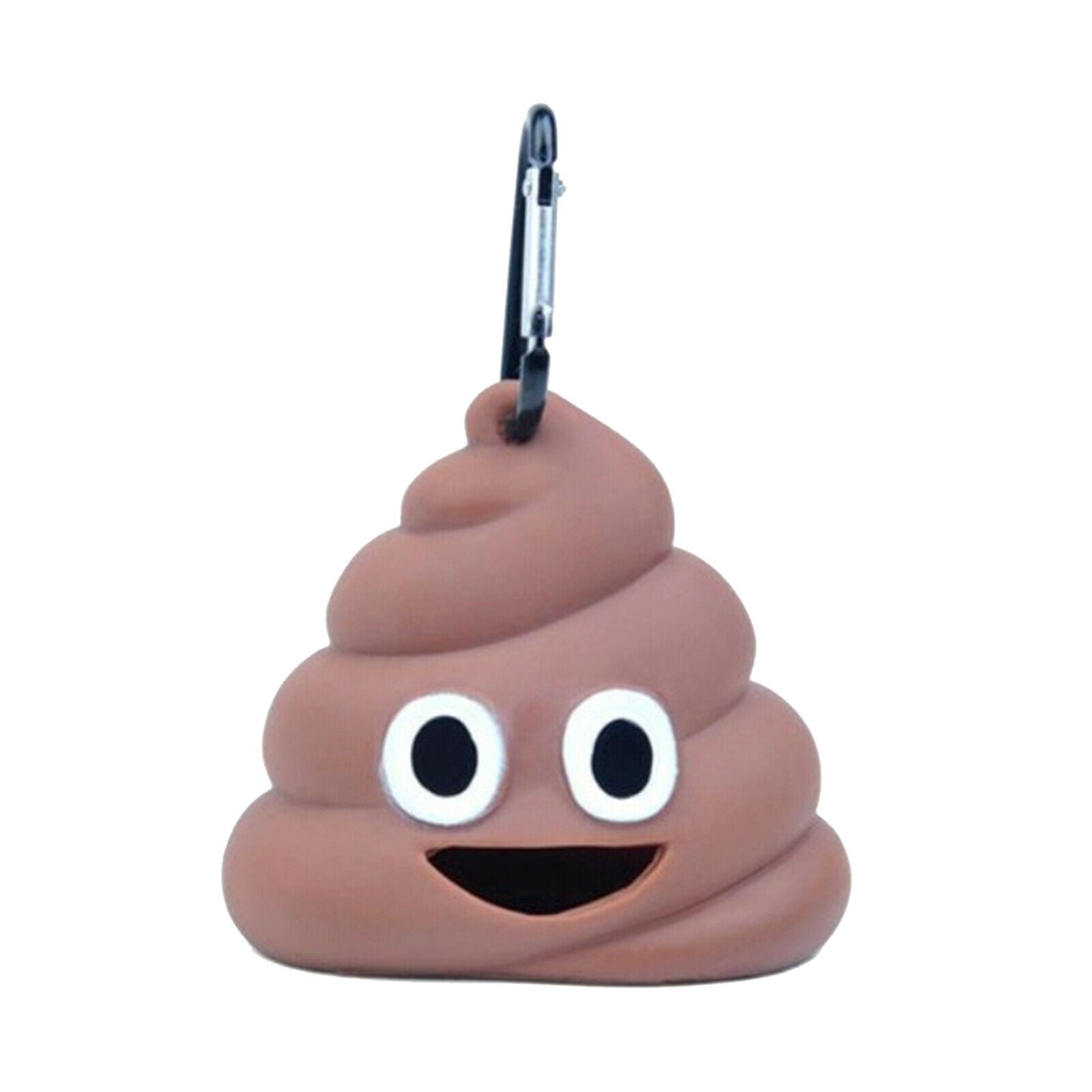 Pet Waste Bag Dispenser Funny Poo Shape Holder Doggy Waste Garbage Carrier