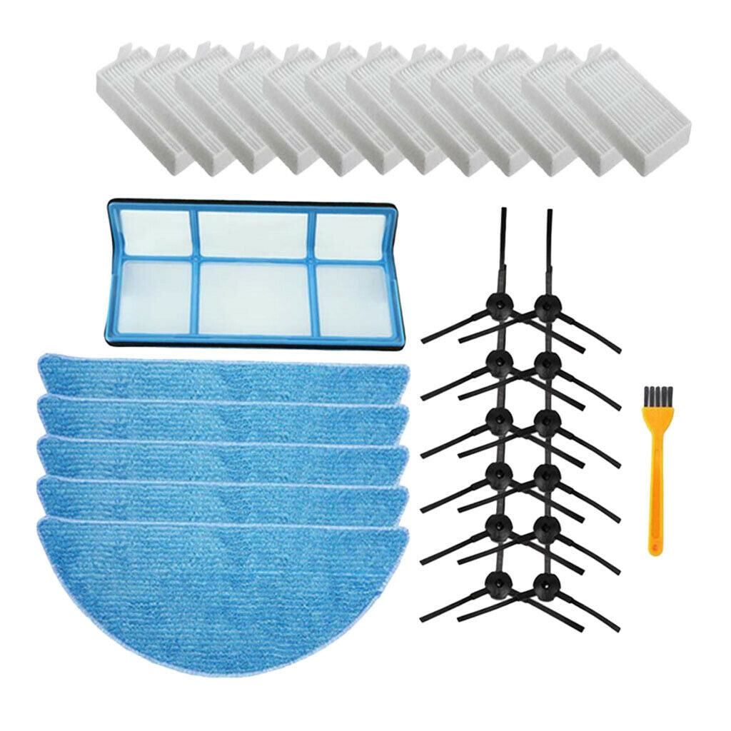 Blesiya Filter Kit Replacement for ILIFE V3/V5/V5S Robot Vacuum Cleaner