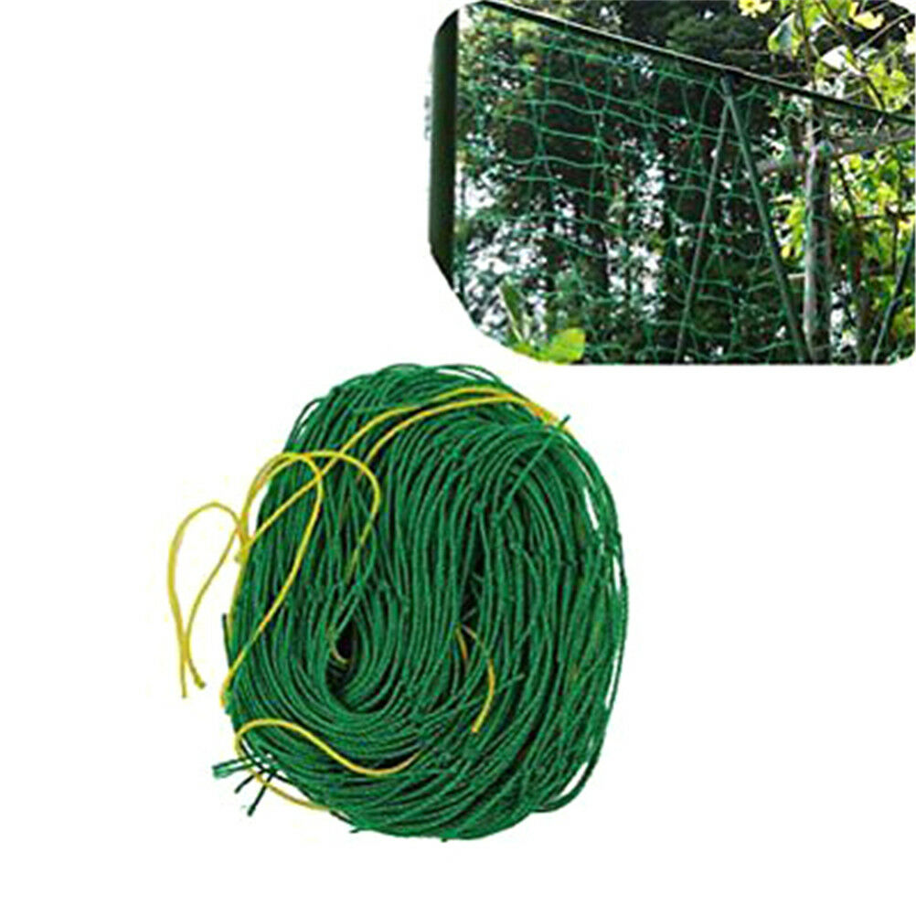 1.8x1.8m Garden Green Nylon Trellis Netting Support Climbing Plant Nets Fence TL