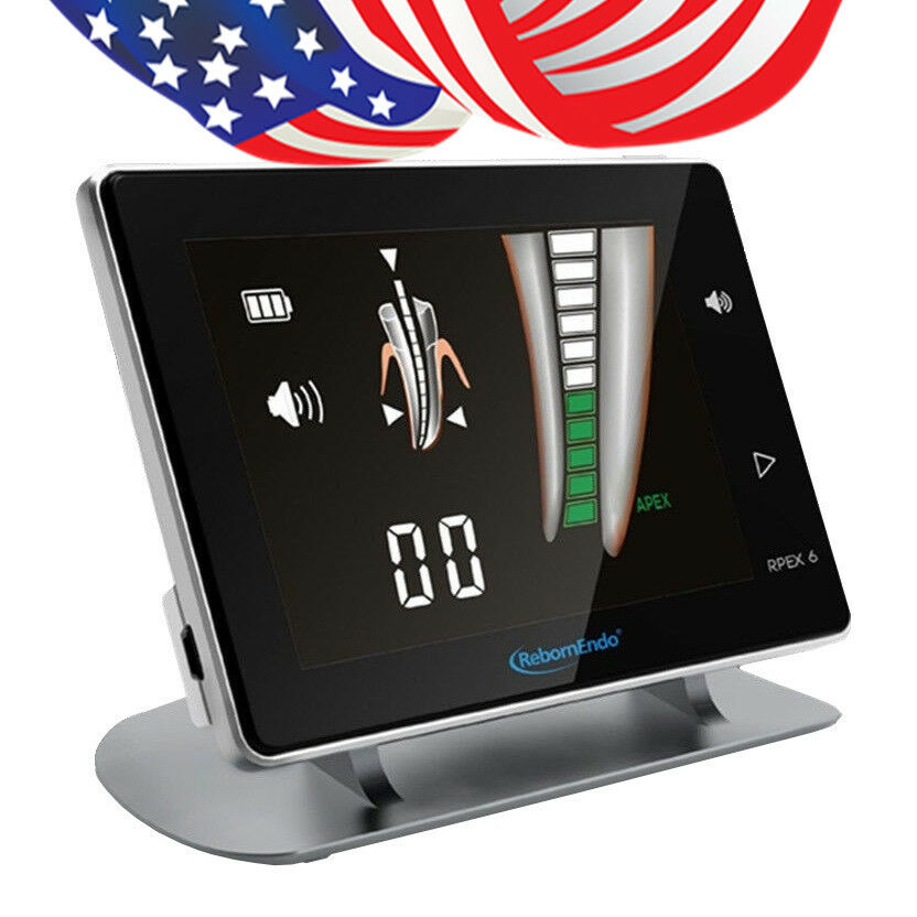 Dental 4.5' LCD Electronic Endodontic Root Canal Apex Locator RPEX 6 100V-240V
