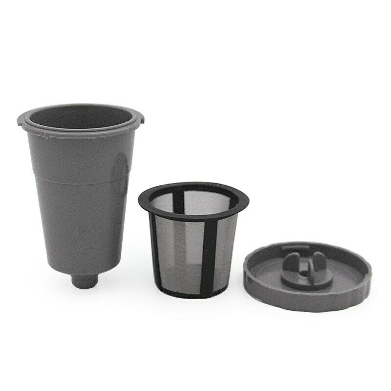 1 Set Reusable Coffee K-Cup Replacement Filter Refillable Holder CA