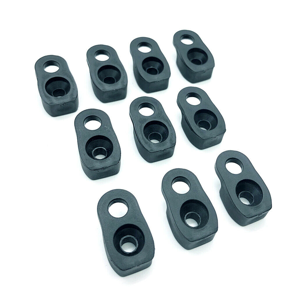 10pcs Kayak Canoe D Ring Eyelet Tie Down Loop Safety Deck Fitting Buckles
