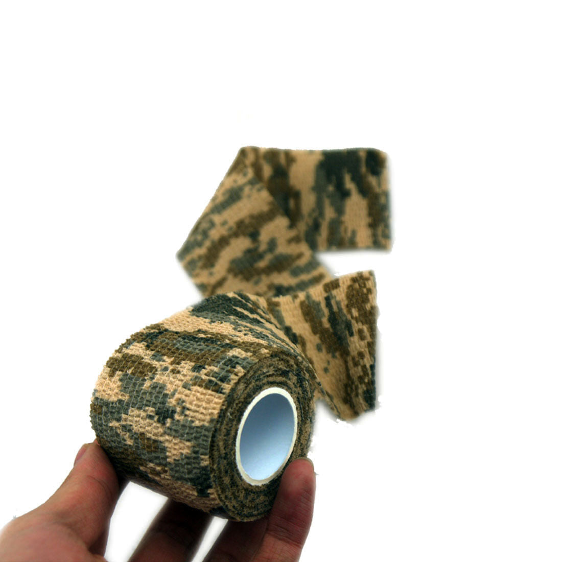 5PCS Waterproof 5CM x4.5M Desert Camouflage Outdoor Hunting Camping Stealth Tape