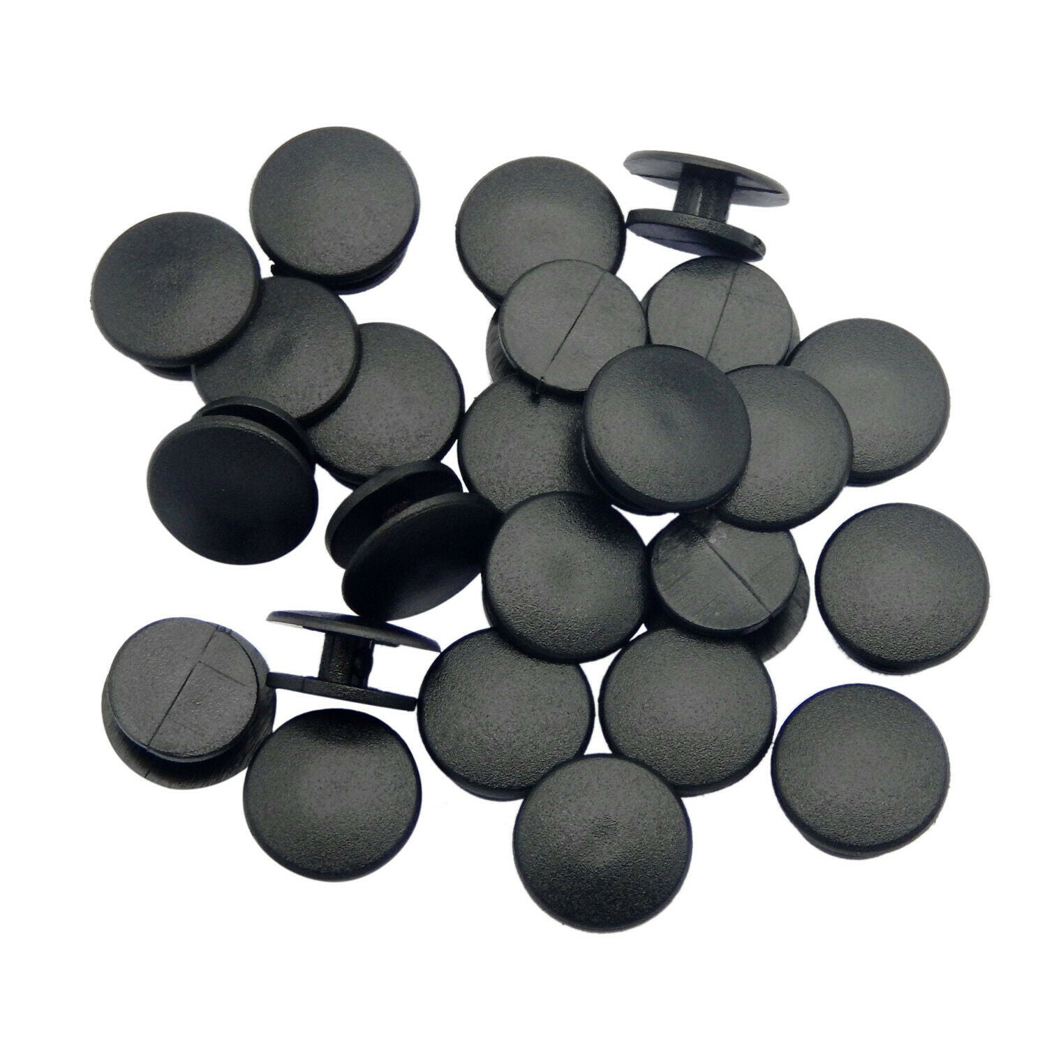 50pcs Black Buckle Plastic Button Accessory for Classic Clog Decor Craft 12*10mm