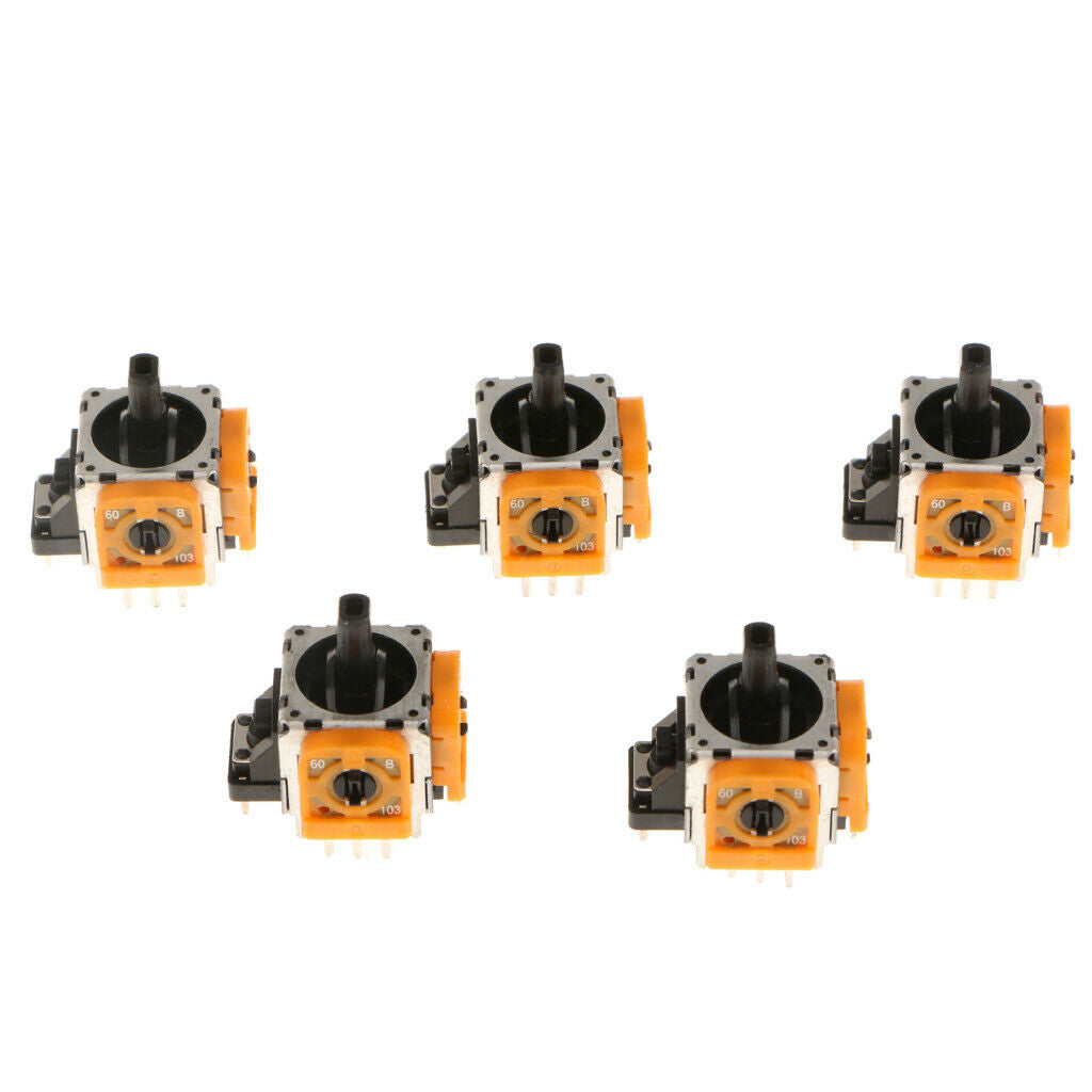 Set of 5 Sensor Module Joystick Thumbstick Analog Sensor Module Spare Parts for