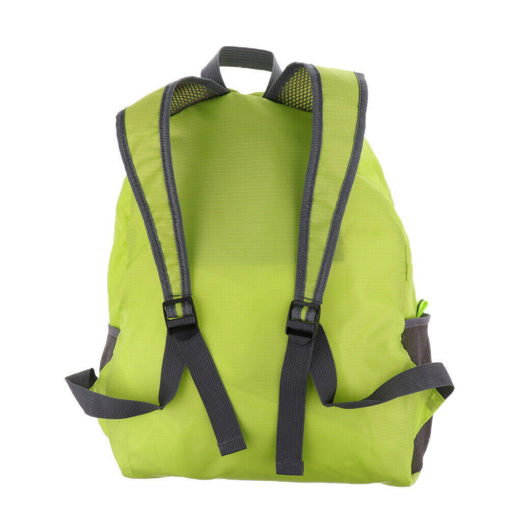 Women Folding Backpack Packable Light Travel Bag Daypack Bookbag green