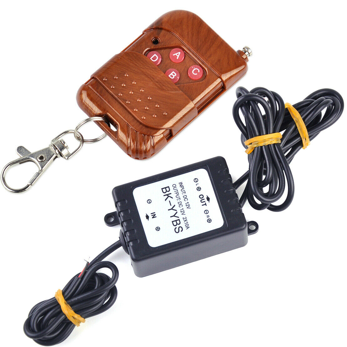 Car Wireless Strobe Flash Key Remote Control Module LED Bulbs Light Strip An