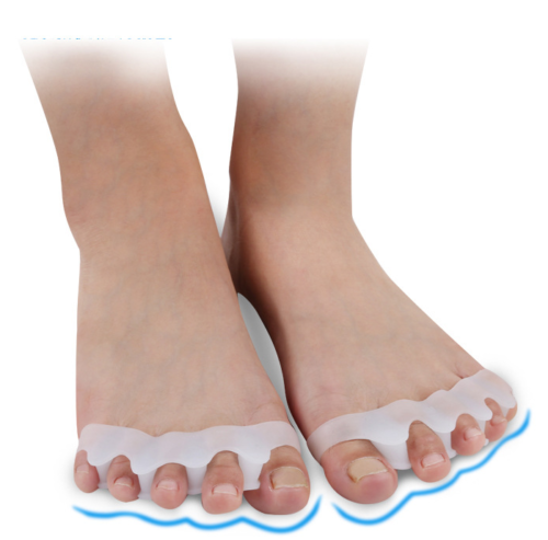 2x/Set Silicone Gel Bunion Toe Corrector Orthotics Straightener Separator Pain