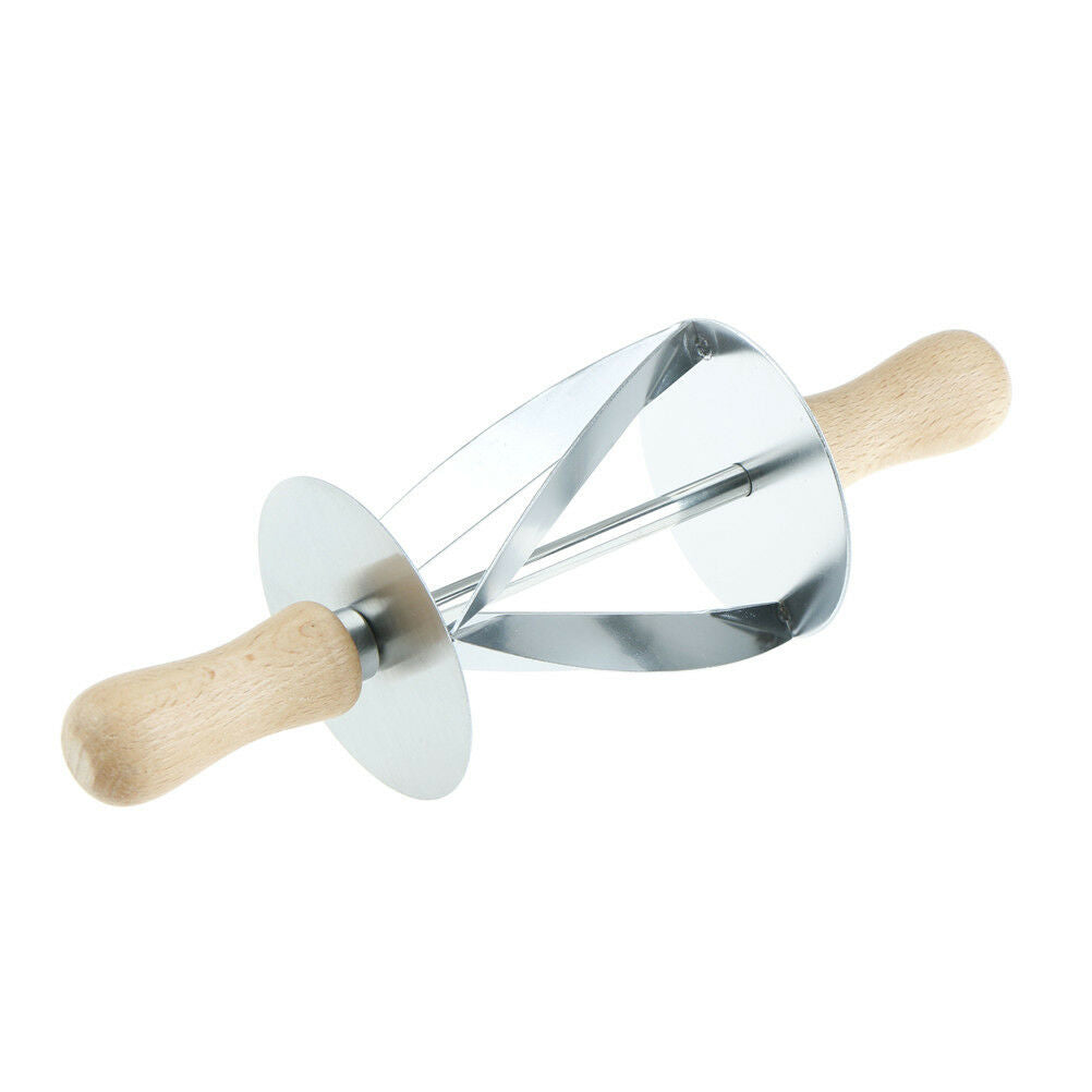 Stainless Steel Rolling Cutter for Making Croissant Bread Wheel Pastry KnifE_DD