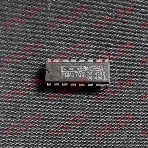 1PCS Audio D/A Converter IC BB/TI DIP-16 PCM1702P-L PCM1702 L PCM1702L PCM1702PL