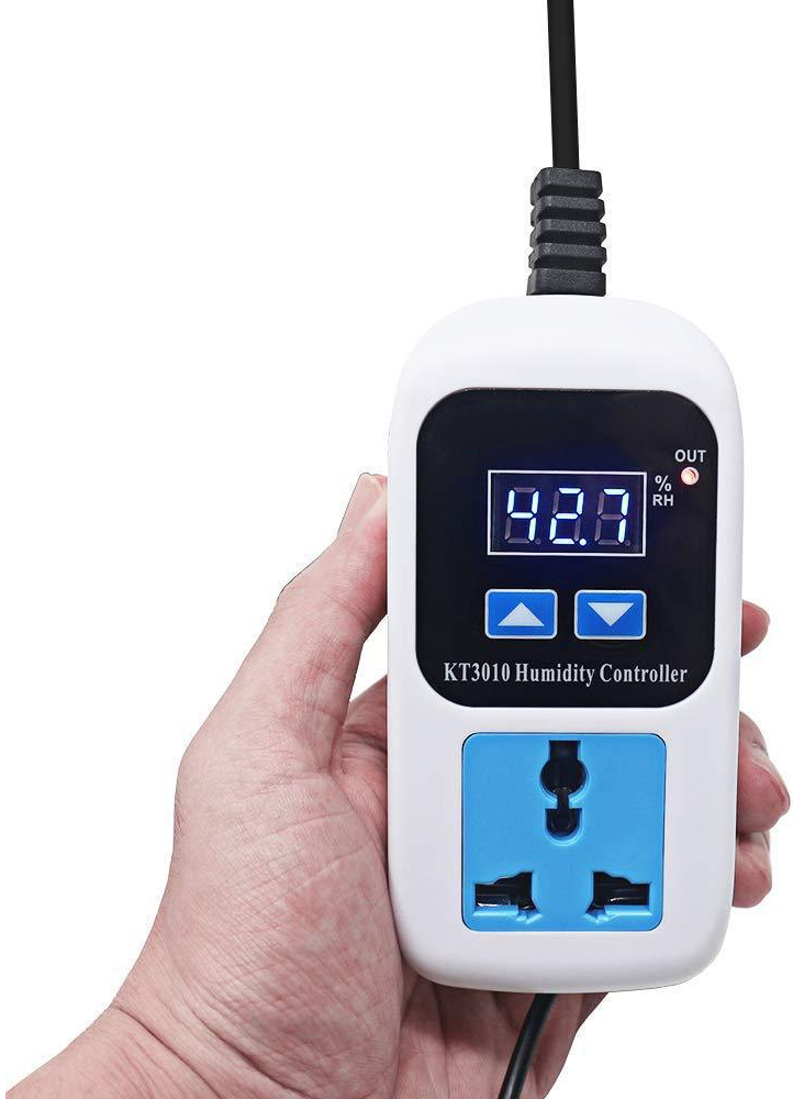 Digital Humidity Controller Humidification Dehumidification Socket High Precisio