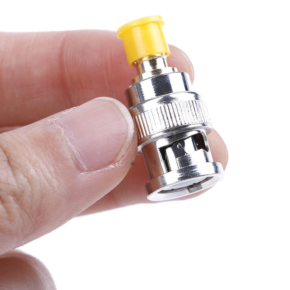 2Pcs BNC male plug to SMA female jack RF adapter connector3CATDD