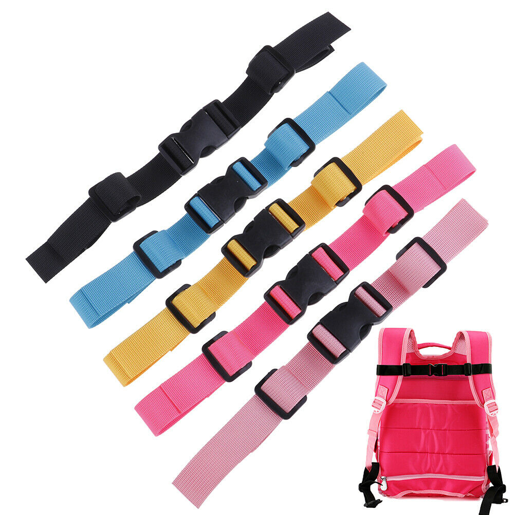 Adjustable Bag Backpack Webbing Sternum Chest Harness Buckle Clip Nylon S.l8