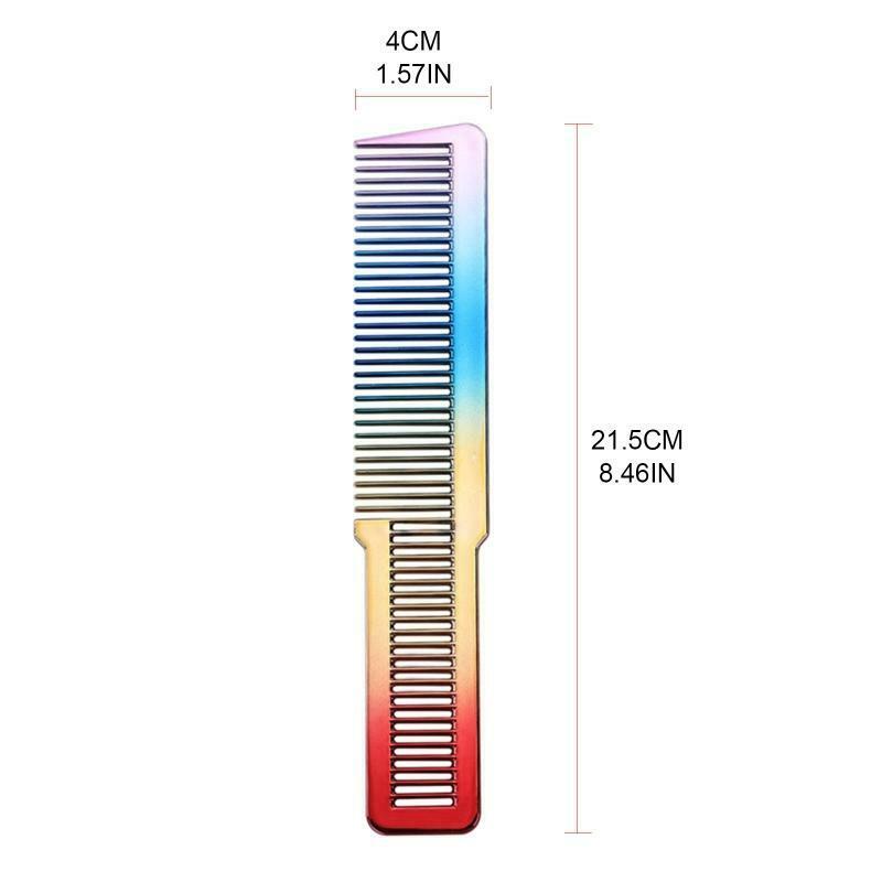 Professional Gradient Comb Hair Styling Hairdresser Cutting Hairdressing Comb