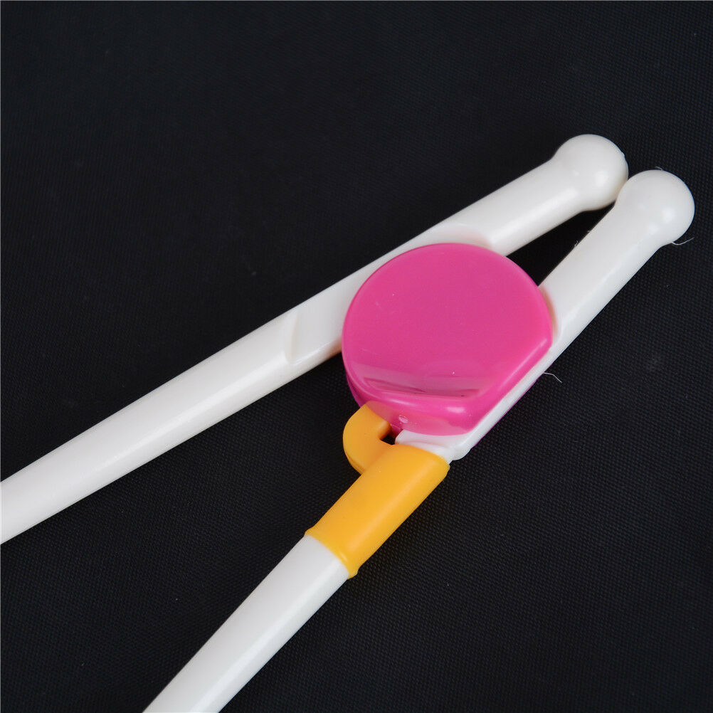 Children Kids Training Helper Learning Easy Use Beginner Chopsticks.l8