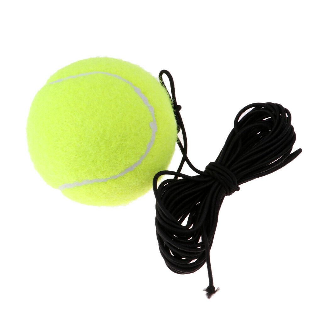 4 Pieces Elastic Tennis Trainer Balls Practice Training Ball Aids Tools