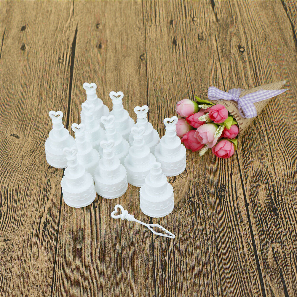 12pcs/set wedding cake bottle Bubbles Wedding Table Decoration Party Favo.l8
