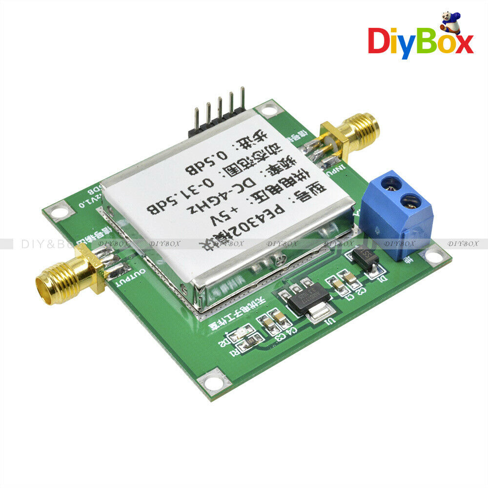 PE4302 6-bit RF Digital Programmable Step Attenuator 0.5 dB steps to 31.5 dB