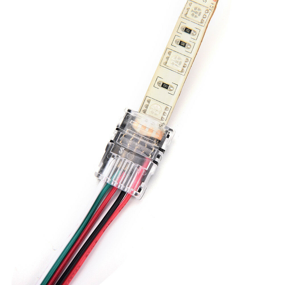 5pin led strip to wire connector 12mm tape light connector conducto.l8