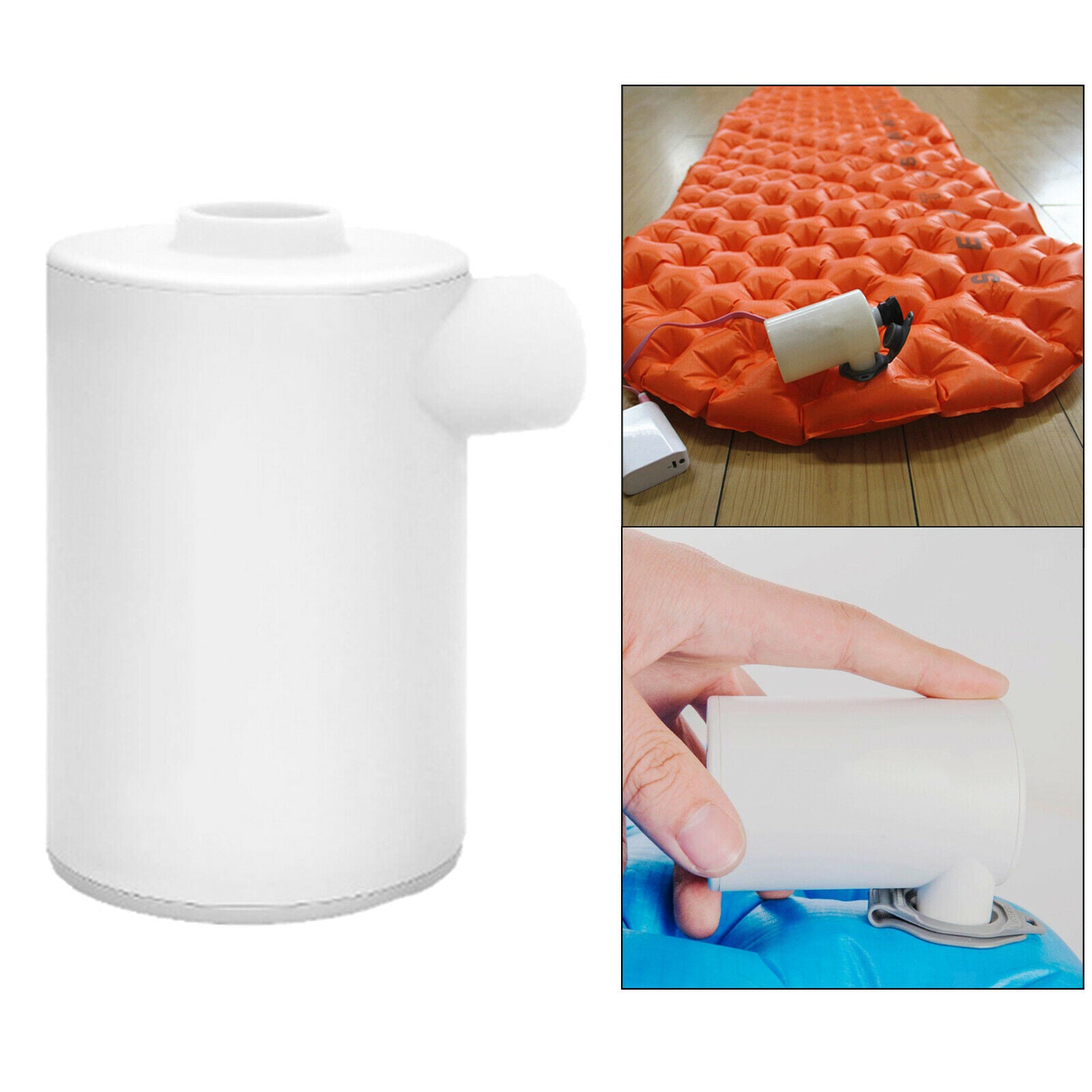 USB Electric Air Pump Inflator Swimming Pools Bathtube Inflator for Air Beds