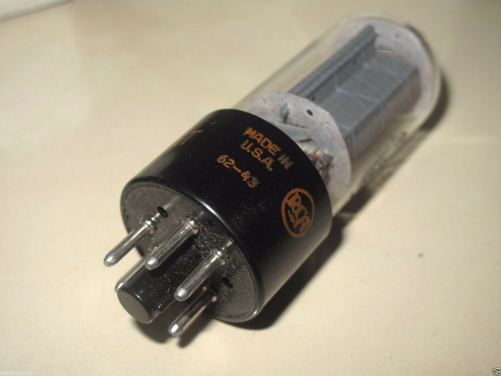 1PCS - RCA JAN 6BQ6GT / 6CU6 Vacuum tube
