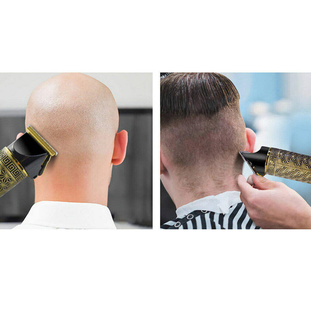 Metal Professional Cordless Trimmer Portable Hair Clipper for Men Barber