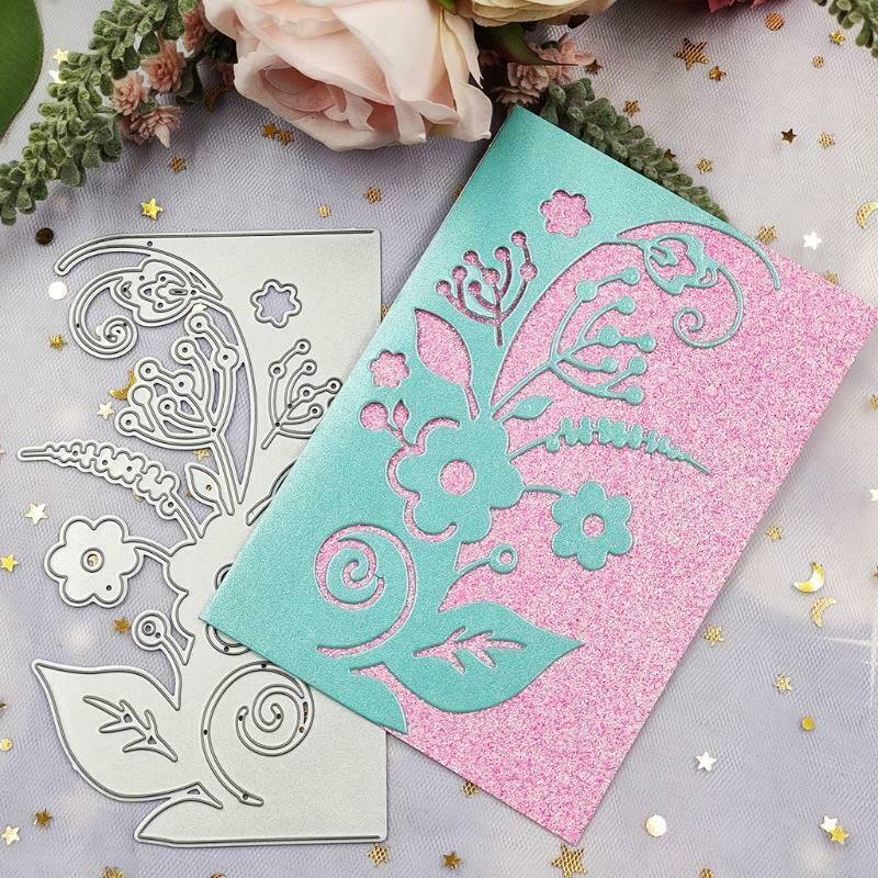 Flower Vine Metal Cutting Die Stencil DIY Scrapbooking Album Paper Card Template