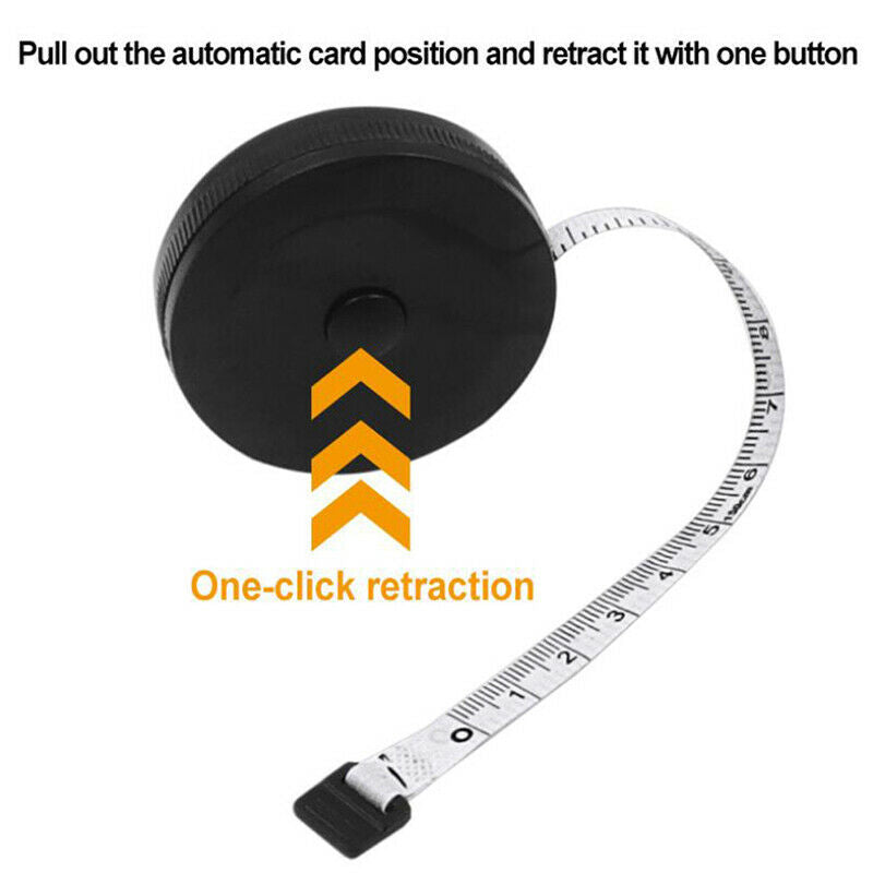 1.5m/60inch Tape Measures Dual Sided Retractable Tools Sewing Measuring TapeFCA
