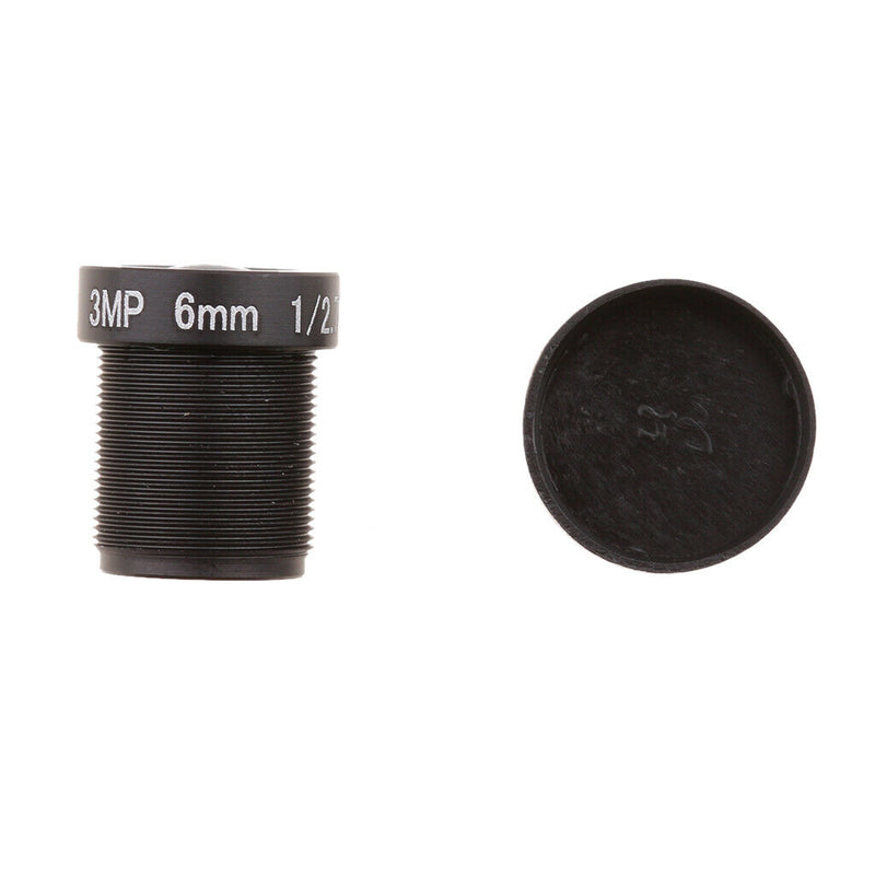 6mm 1080P Board Lens Black for Security Camera CCTV Surveillance
