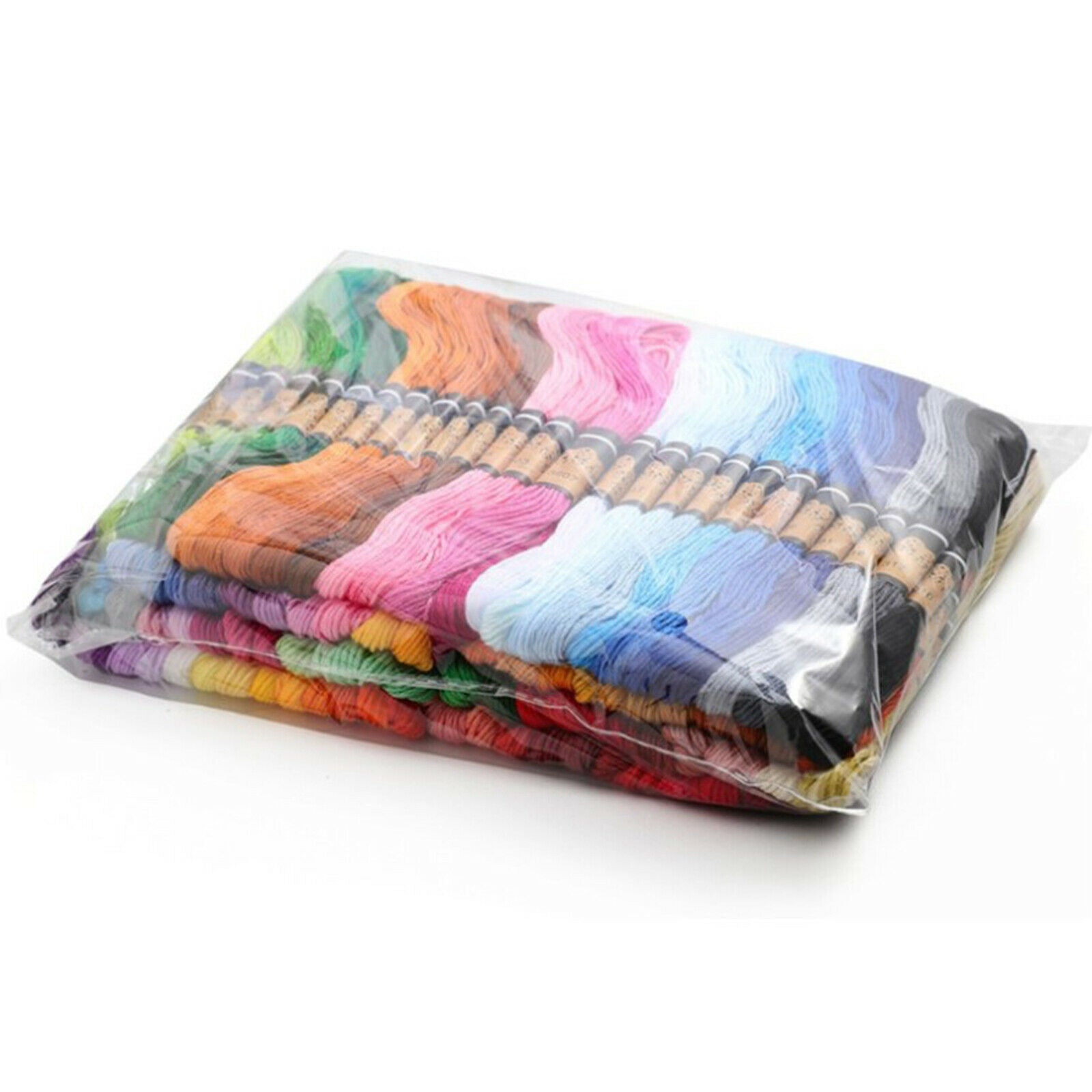 100 skeins Embroidery Thread Stitchwork Floss String Rug Tassels Beginners