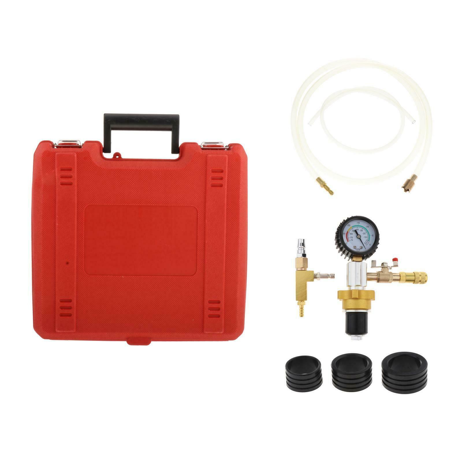 Professional Vacuum Cooling System Radiator Coolant Refill Purging Tool Kit