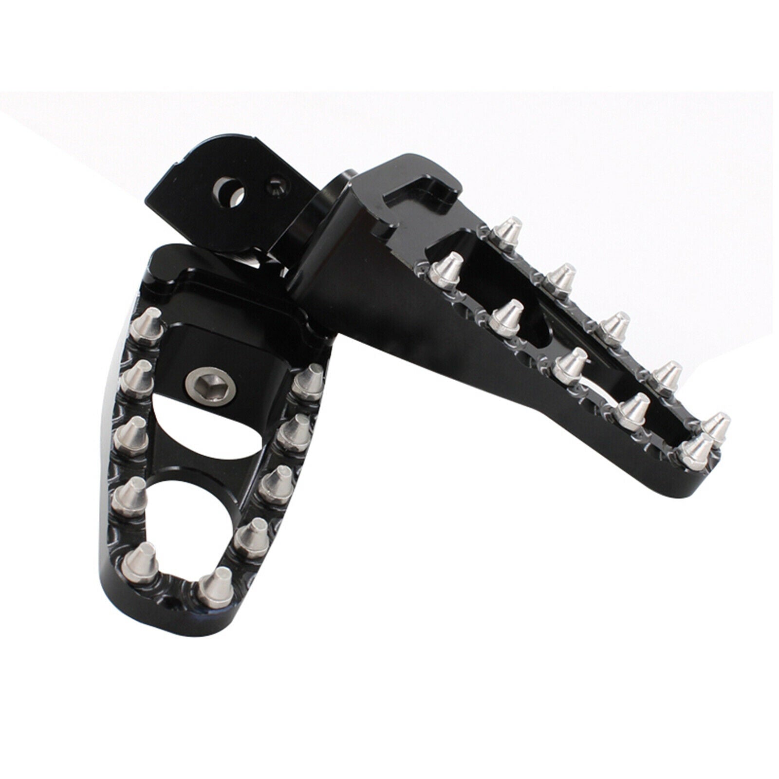 New Foot Pegs Footrest Foot Pedals for Ducati 400 800 1100 15-20 Front Black